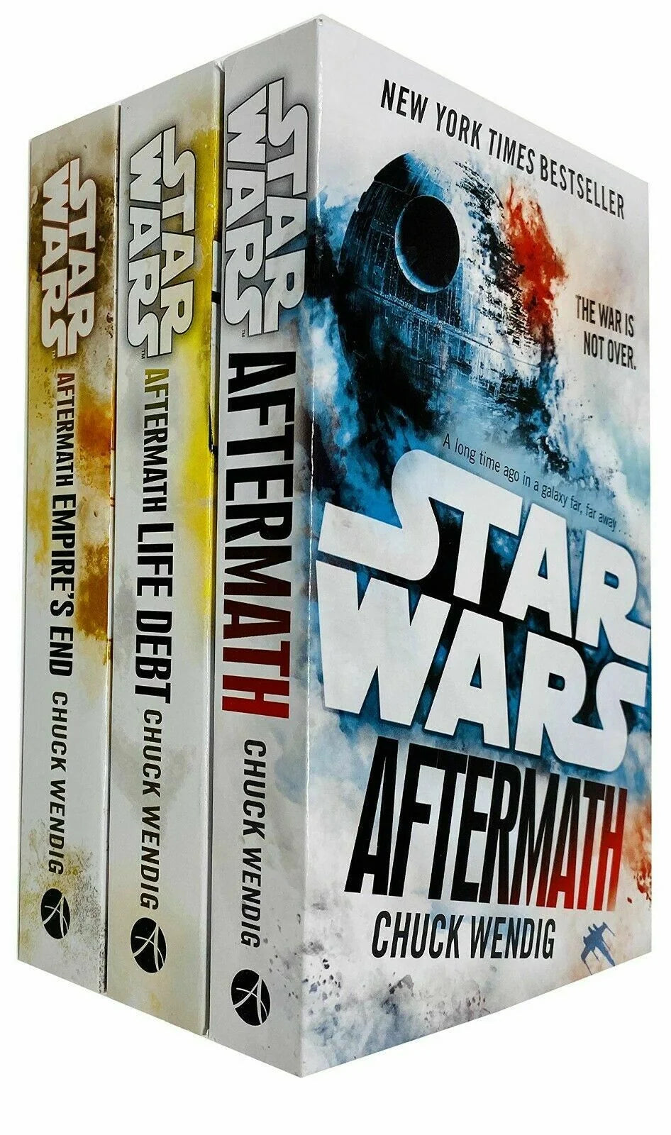 Star Wars: Aftermath Trilogy – 3 Book Collection Set: Aftermath, Life Debt & Empire's End - By Chuck Wendig