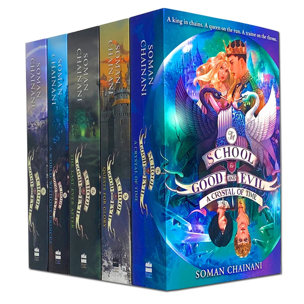 The School for Good and Evil – 5 Book Collection Set: Fantasy Adventure & Friendship - By Soman Chainani - Paperback