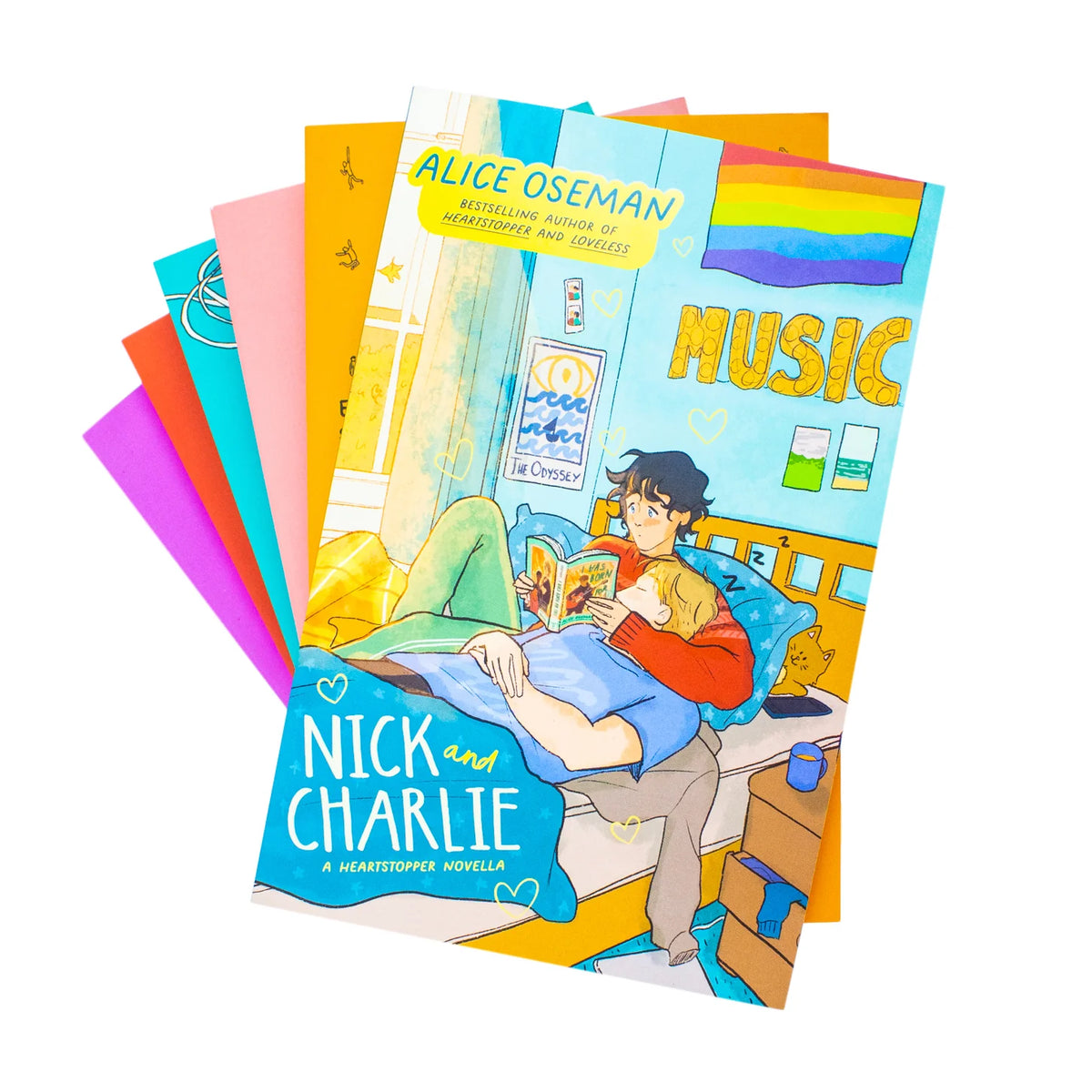 Alice Oseman – 6 Book Collection Set: Solitaire, Loveless, Radio Silence & More - Contemporary Young Adult Fiction - Paperback