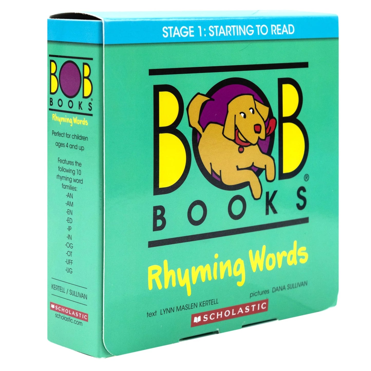 Bob Books: Rhyming Words – 10 Book Collection: Stage 1 Starting to Read - By Scholastic - Paperback