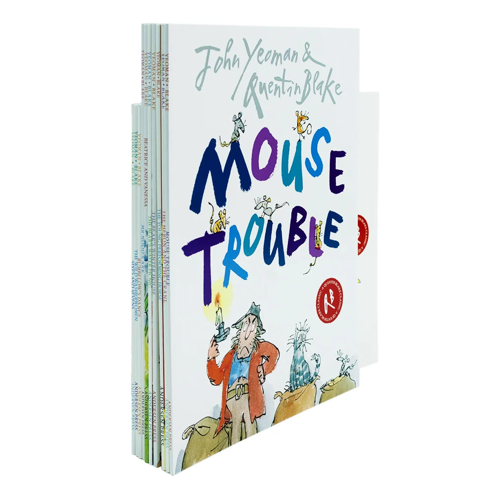 John Yeoman & Quentin Blake – 10 Book Collection Set: Classic Children's Stories & Illustrated Tales - Fun Learning, Bedtime & Read-Aloud Books Ages 8+