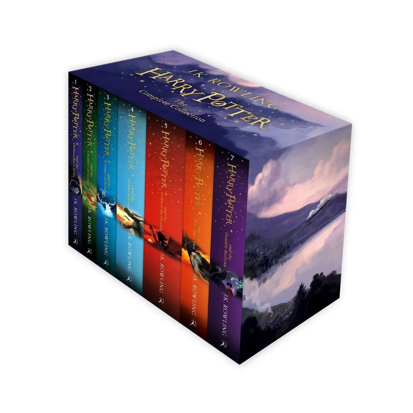 Harry Potter – Complete 7 Book Box Set: The Wizarding World of Hogwarts - By J. K. Rowling - Paperback, Ages 12+