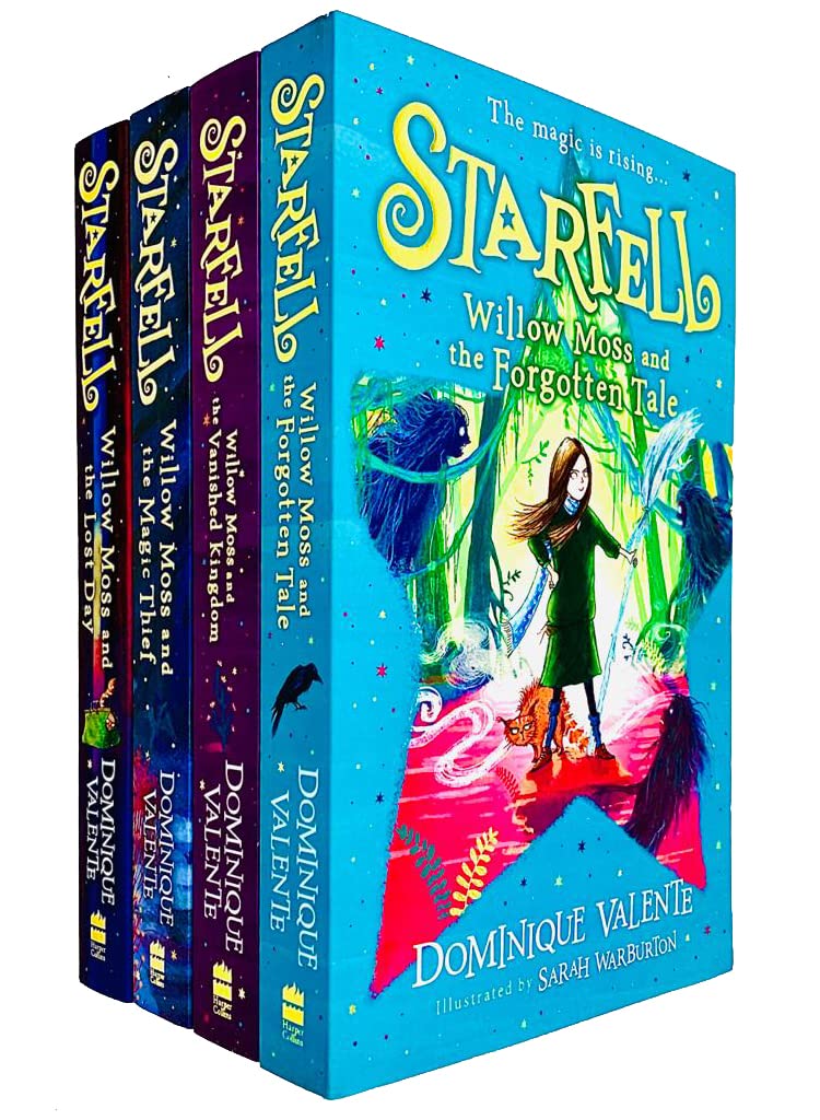 Starfell – 4 Book Collection Set: Magical Fantasy Adventures - By Dominique Valente - Paperback