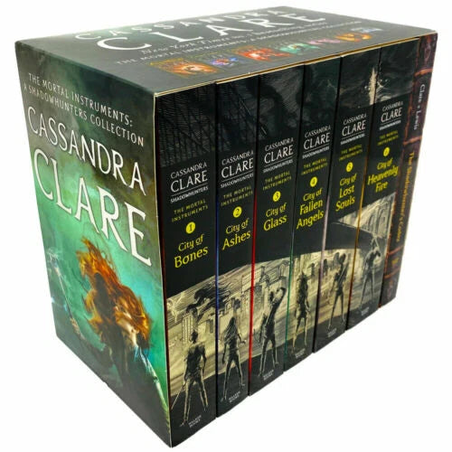The Mortal Instruments – 7 Book Collection Set: Shadowhunters, Magic, Demons & Urban Fantasy - By Cassandra Clare