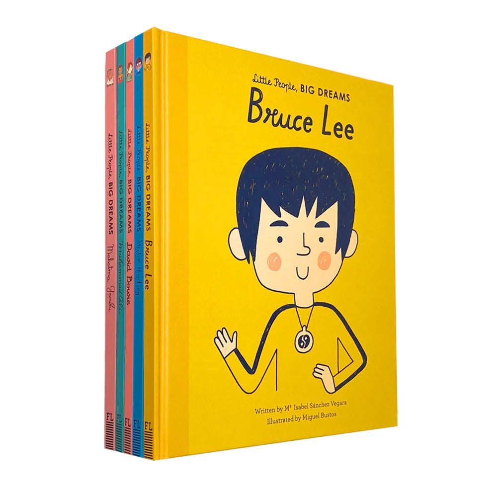 Little People, BIG DREAMS – Trailblazing Men 5 Book Collection Box Set: Inspirational Biographies for Children - Hardcover