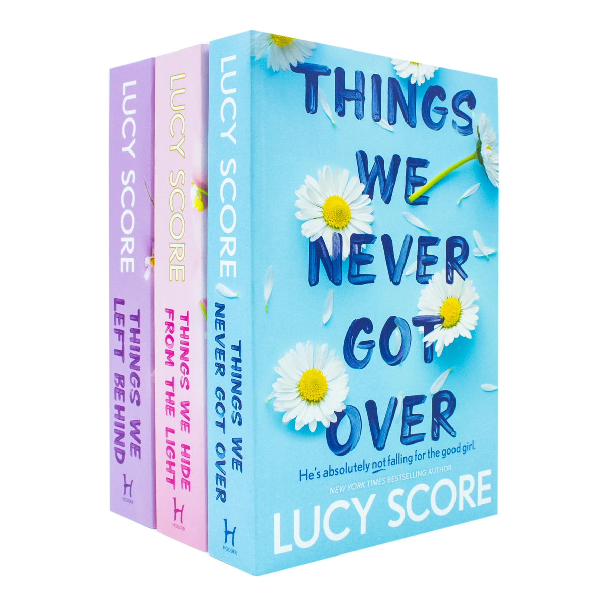 Knockemout Series – Complete 3 Book Box Set: Things We Never Got Over, Things We Hide from the Light & Things We Left Behind - By Lucy Score - Paperback