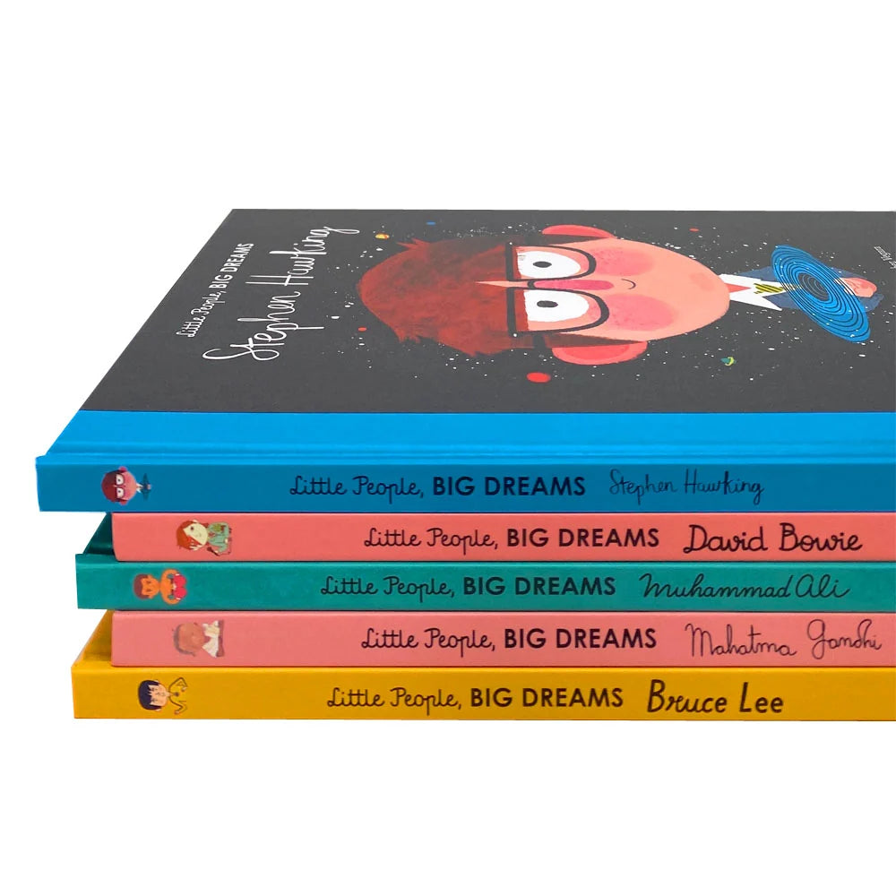 Little People, BIG DREAMS – Trailblazing Men 5 Book Collection Box Set: Inspirational Biographies for Children - Hardcover