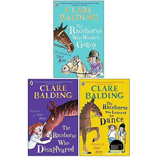 Charlie Bass Collection – 3 Book Set: Children's Horse Adventures & Inspiring Stories - By Clare Balding - Puffin