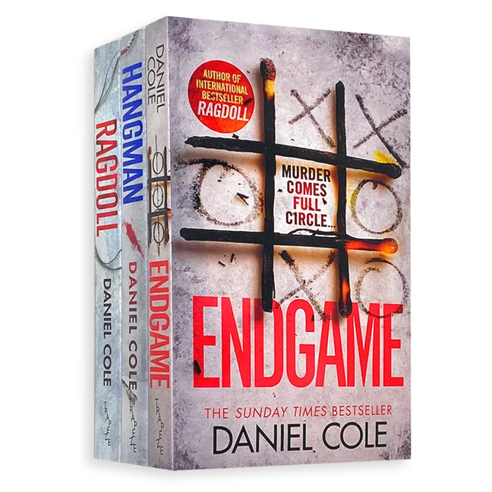 Ragdoll Trilogy – 3 Book Set: Ragdoll, Hangman & Endgame - By Daniel Cole - Paperback