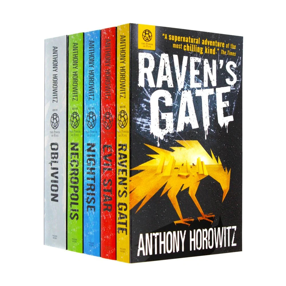 The Power of Five Series – 5 Book Set: Complete Collection - By Anthony Horowitz - Paperback