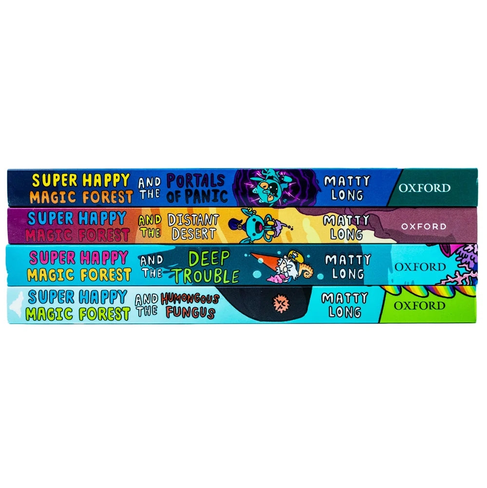 Super Happy Magic Forest Series – 4 Book Collection Set - By Matty Long