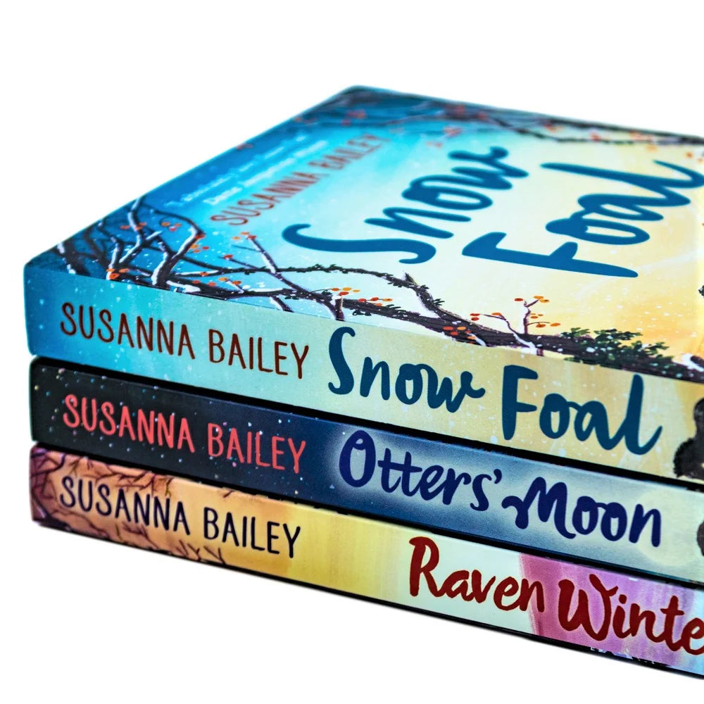 Susanna Bailey – 3 Book Collection Set: Otters' Moon, Snow Foal & Raven Winter