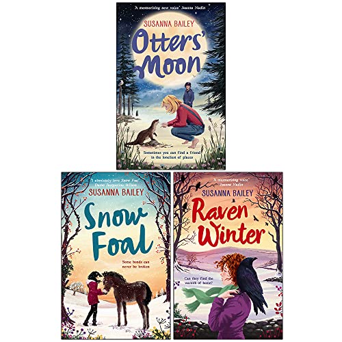 Susanna Bailey – 3 Book Collection Set: Otters' Moon, Snow Foal & Raven Winter