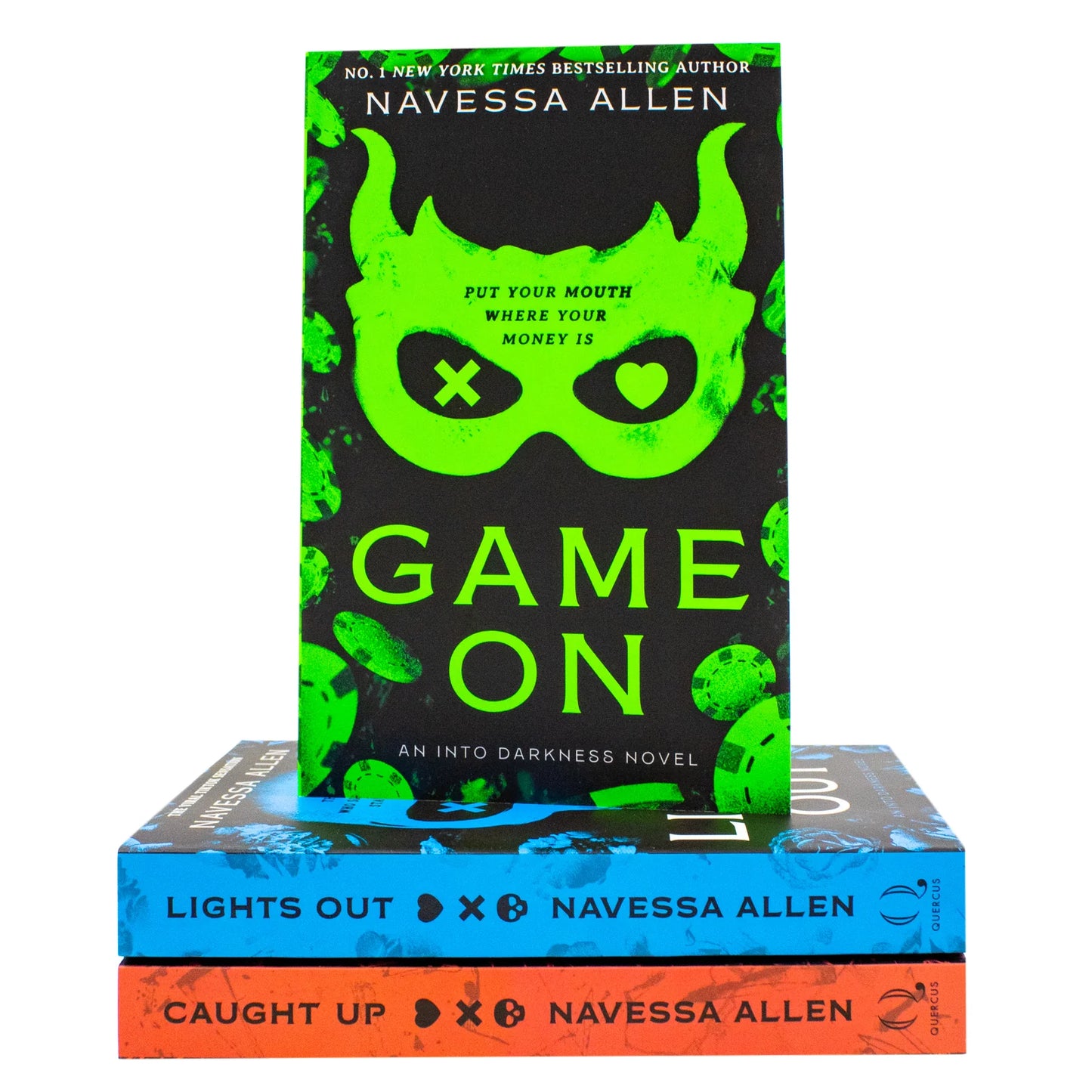 Into Darkness – 3 Book Collection Set: Lights Out, Caught Up & Game On - By Navessa Allen - Paperback