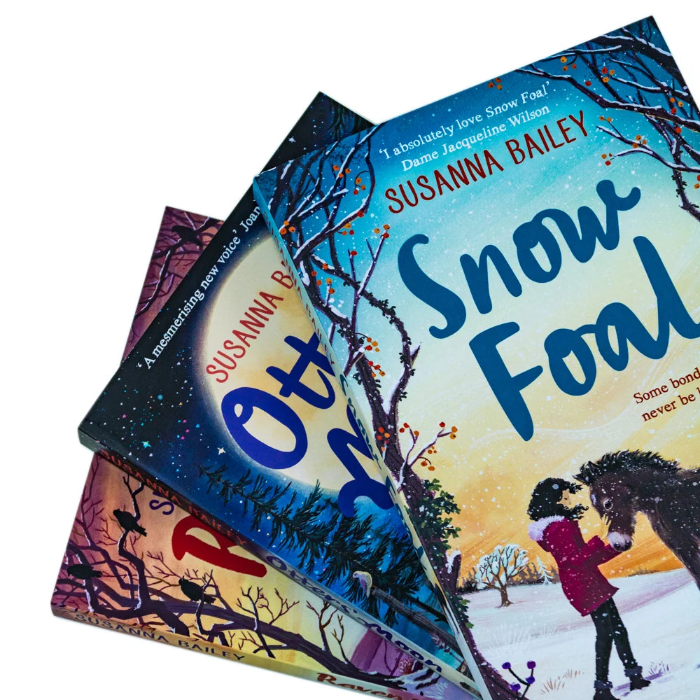 Susanna Bailey – 3 Book Collection Set: Otters' Moon, Snow Foal & Raven Winter