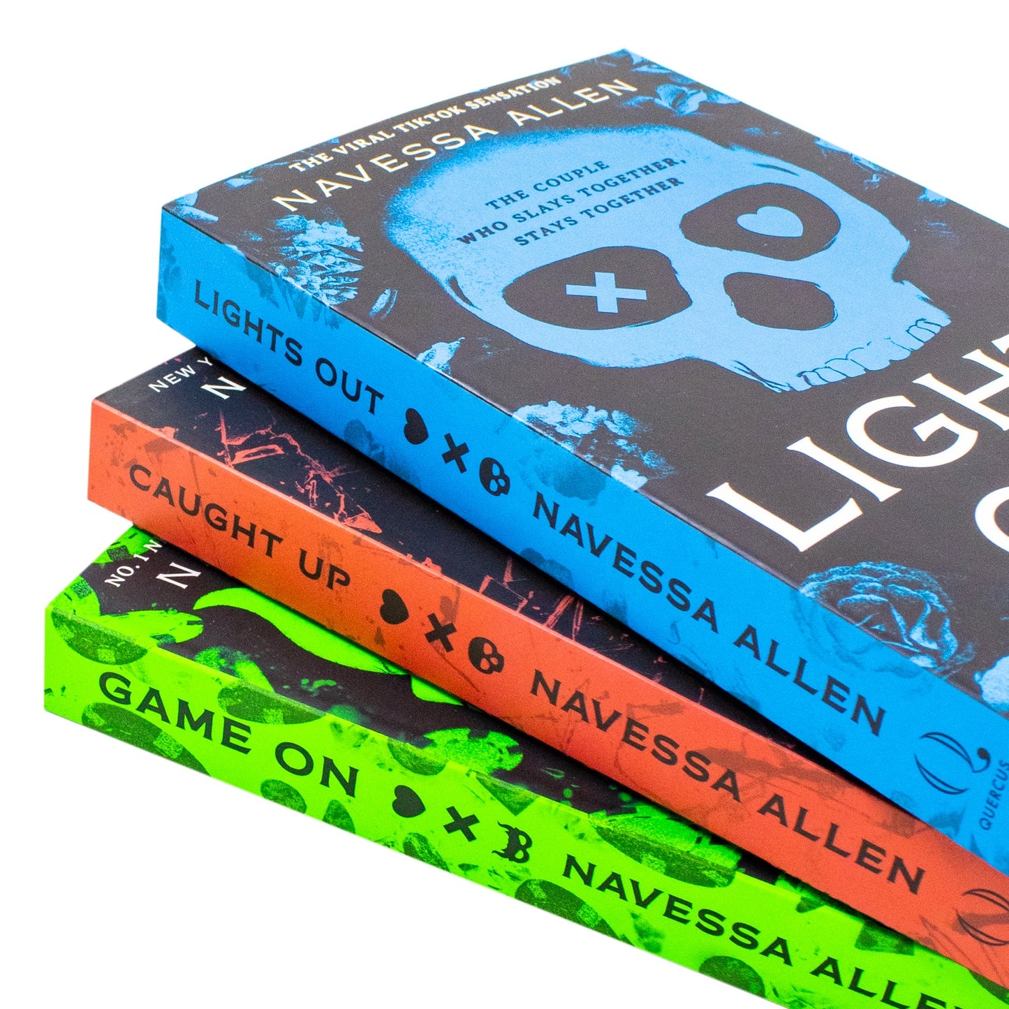 Into Darkness – 3 Book Collection Set: Lights Out, Caught Up & Game On - By Navessa Allen - Paperback