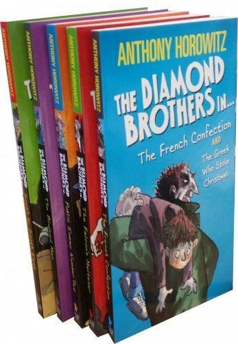 Diamond Brothers Detective Agency Collection By Anthony Horowitz 5 Books Set [Pa