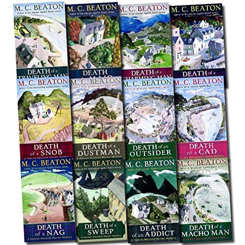 Hamish Macbeth Murder Mystery Collection By M.c. Beaton - Death Series - 12 Book