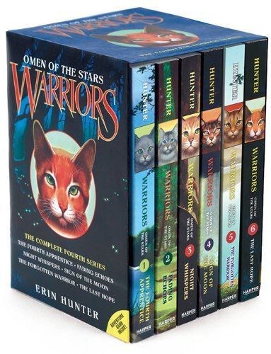 Warriors: Omen of the Stars Box Set: Volumes 1 to 6 By Erin Hunter  - paperback