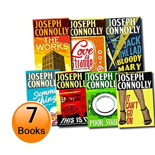 Joseph Connolly Collection 7 Book Set - Summer Things, It Can't Go On, Jack the