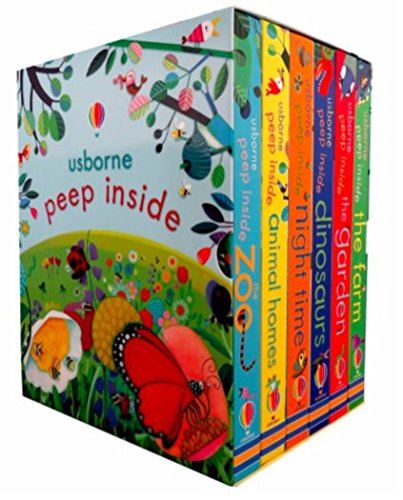 Usborne Peep Inside 6 Book Collection