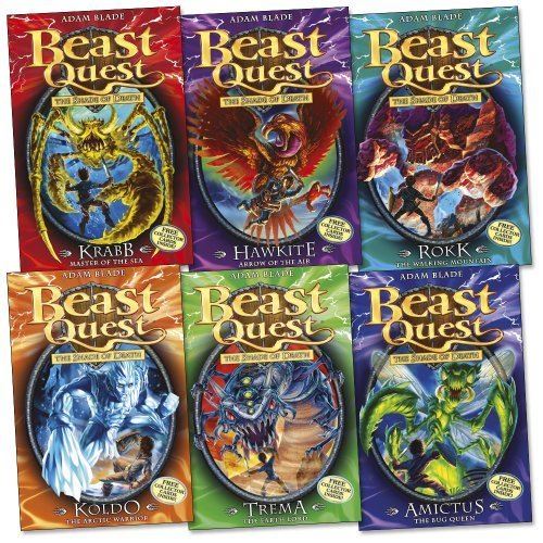 Beast Quest Pack: Series 5, 6 books, RRP £29.94 (Amictus The Bug Queen, Koldo Th