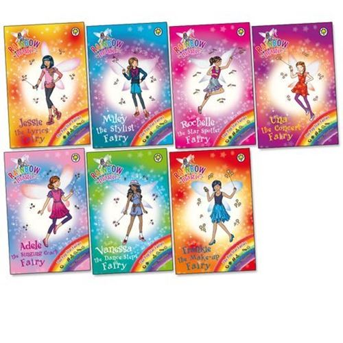 Rainbow Magic: Pop Star Fairies Pack, 7 books, RRP Â£34.93 (Adele Singing Coach