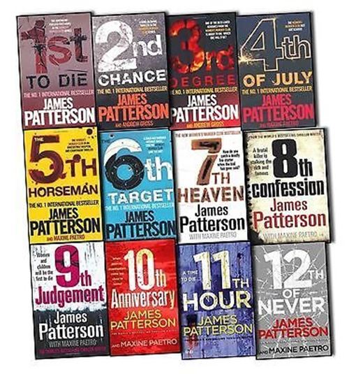 Women's Murder Club 12 Book Set Collection - James Patterson - Paperback