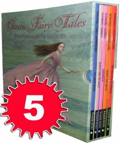 Classic Fairy Tales Collection 5 Book Box Set Cinderella, Beauty and the Beast,