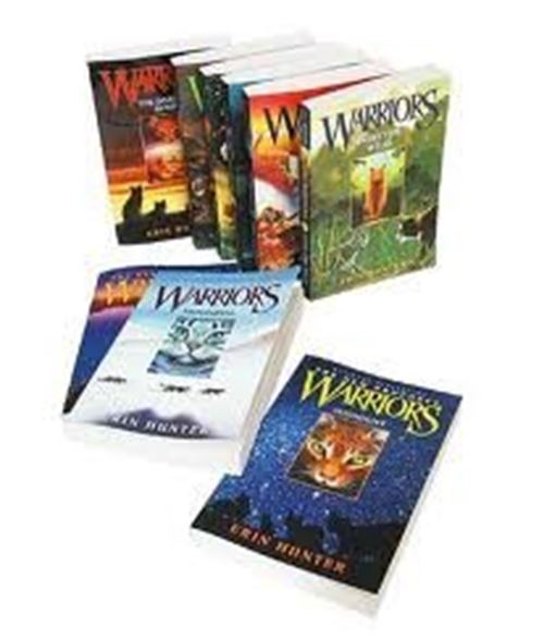 Erin Hunter's Warriors Series (#1-6) : Into the Wild - Fire and Ice - Forest of