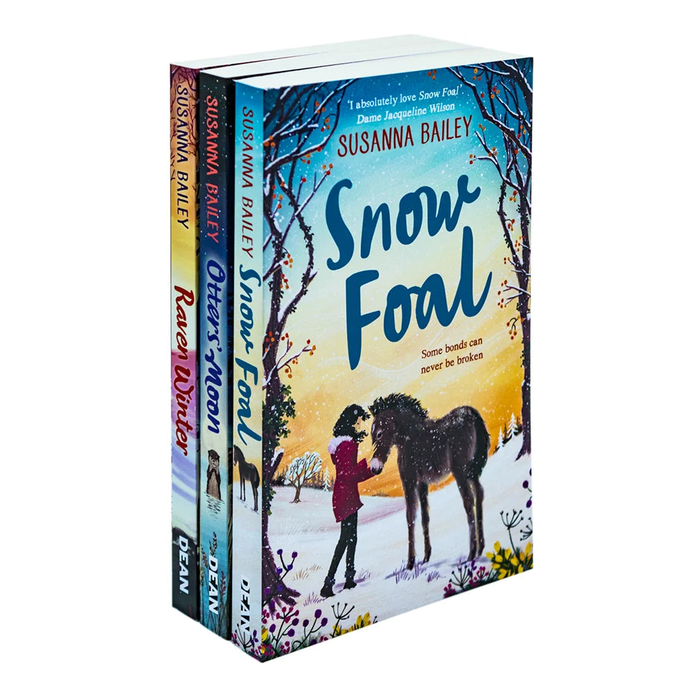 Susanna Bailey – 3 Book Collection Set: Otters' Moon, Snow Foal & Raven Winter