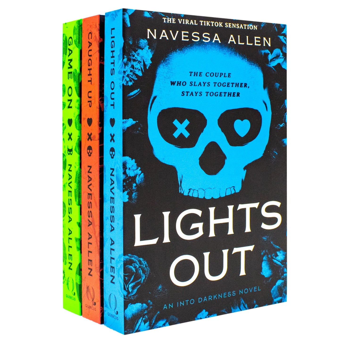 Into Darkness – 3 Book Collection Set: Lights Out, Caught Up & Game On - By Navessa Allen - Paperback