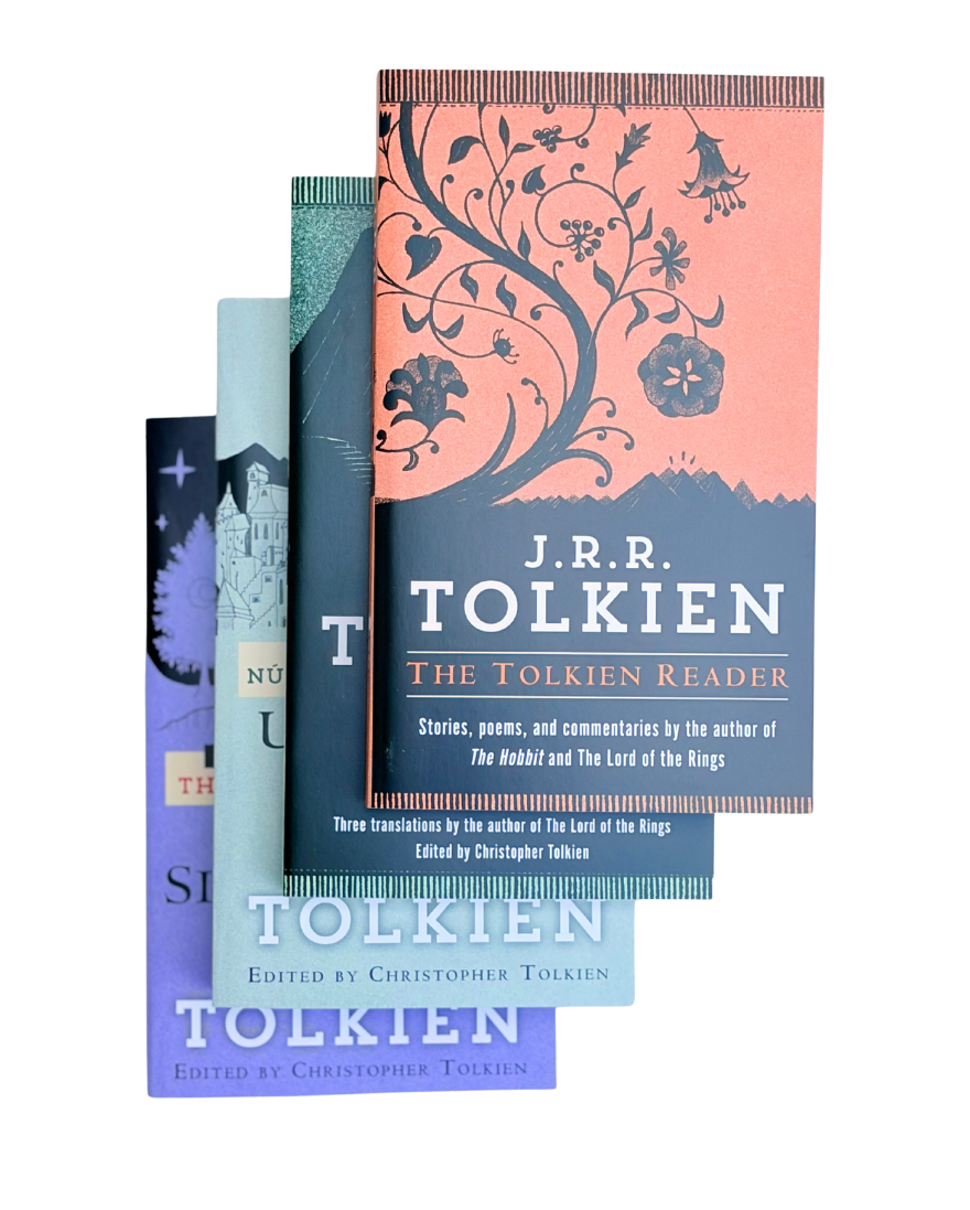 Tolkien Fantasy Tales Box Set (the Tolkien Reader, the Silmarillion, Unfinished Tales, Sir Gawain and the Green Knight)