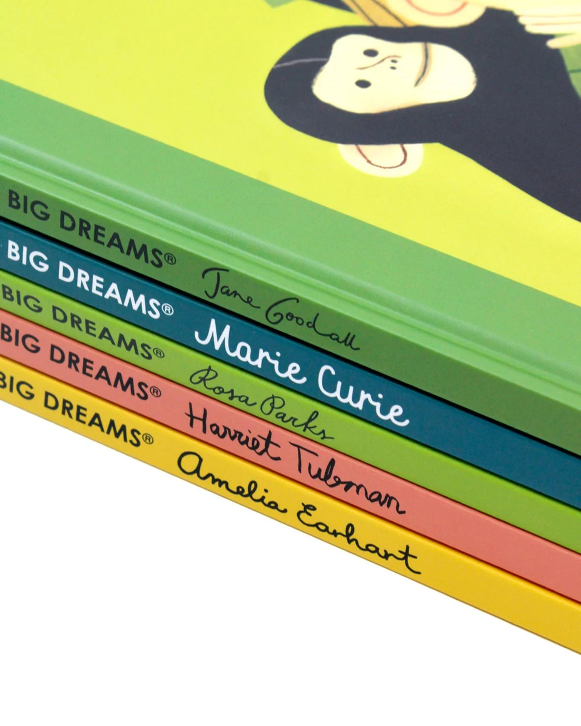Little People, BIG DREAMS – Trailblazing Women 5 Book Gift Set: Amelia Earhart, Marie Curie, Rosa Parks, Harriet Tubman & Jane Goodall - By Various Authors - Hardback