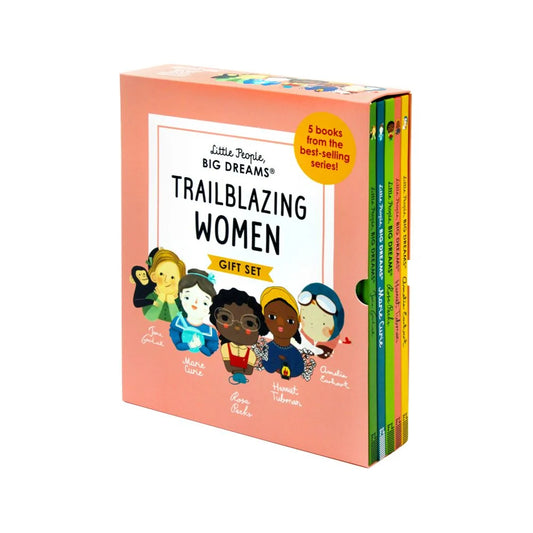 Little People, BIG DREAMS – Trailblazing Women 5 Book Gift Set: Amelia Earhart, Marie Curie, Rosa Parks, Harriet Tubman & Jane Goodall - By Various Authors - Hardback