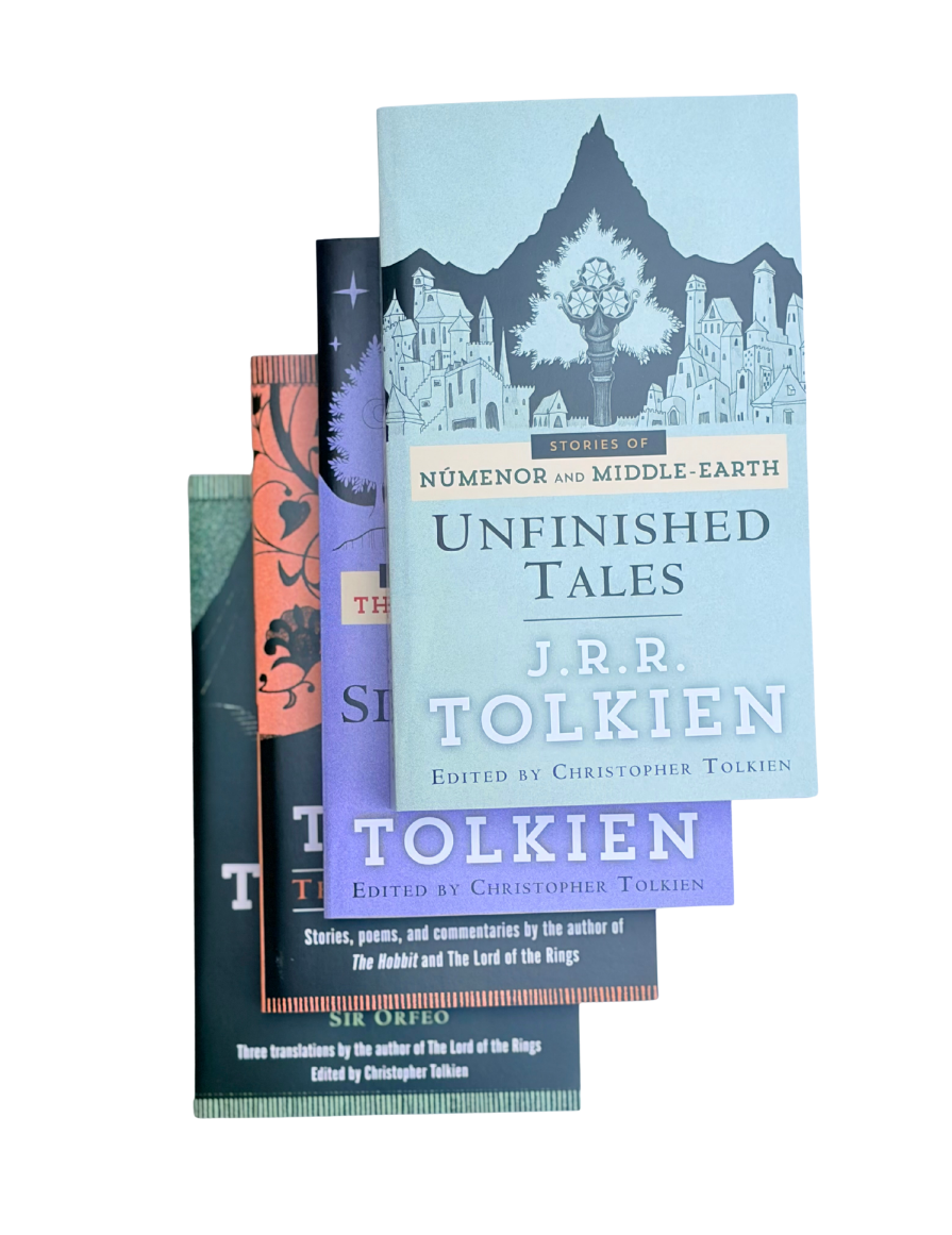 Tolkien Fantasy Tales Box Set (the Tolkien Reader, the Silmarillion, Unfinished Tales, Sir Gawain and the Green Knight)