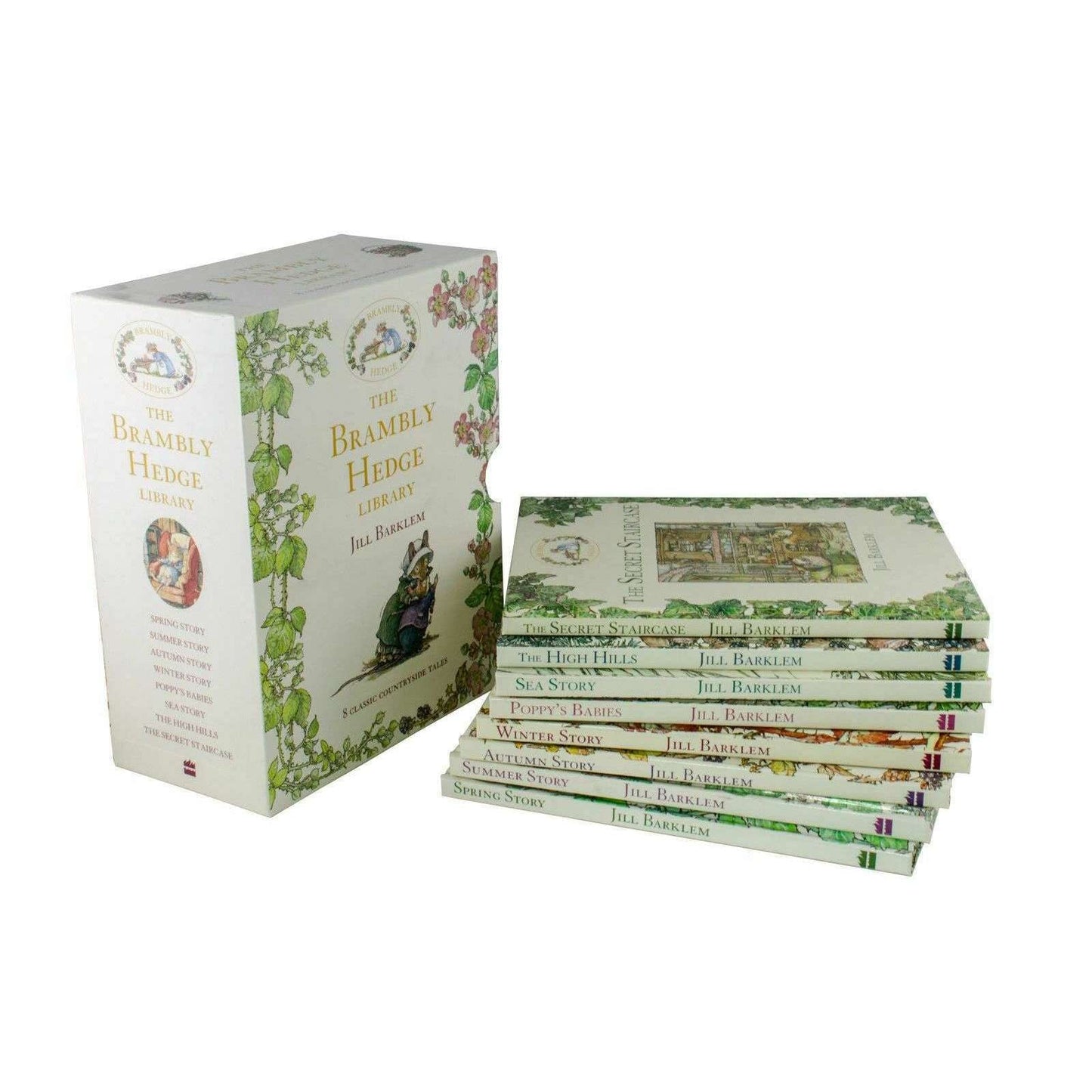 Brambly Hedge – 8 Book Box Set: Classic Children's Stories of Nature, Friendship & Adventure - By Jill Barklem - Illustrated Tales