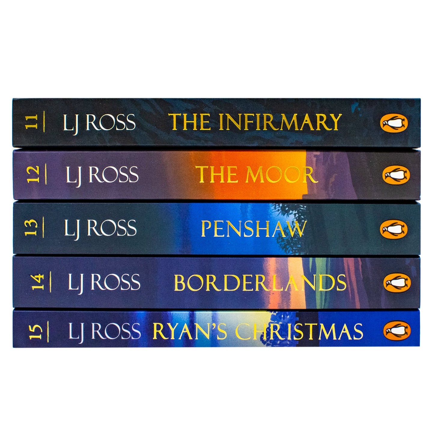 DCI Ryan Mysteries – 5 Book Collection Set, Volumes 11–15: The Infirmary, The Moor, Penshaw & More - By L. J. Ross - Paperback