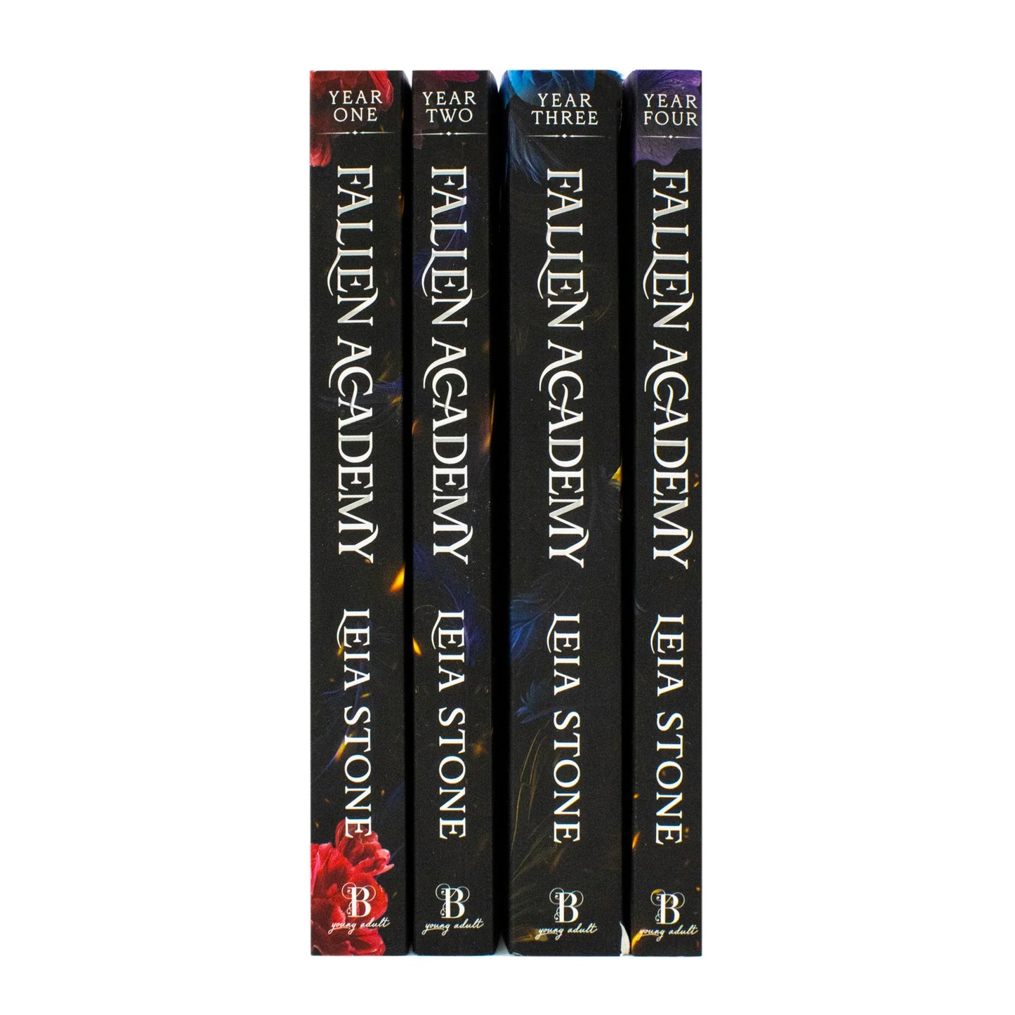 Fallen Academy Series – Complete 4 Book Collection: Year One, Year Two, Year Three & Year Four - By Leia Stone - Paperback