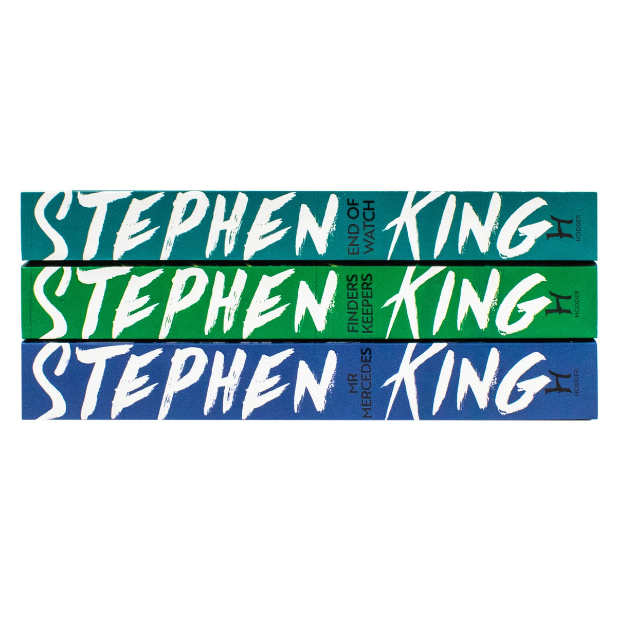 Bill Hodges Trilogy – 3 Book Set: Mr. Mercedes, Finders Keepers & End of Watch - By Stephen King - Paperback