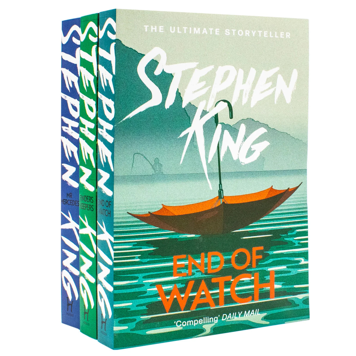 Bill Hodges Trilogy – 3 Book Set: Mr. Mercedes, Finders Keepers & End of Watch - By Stephen King - Paperback
