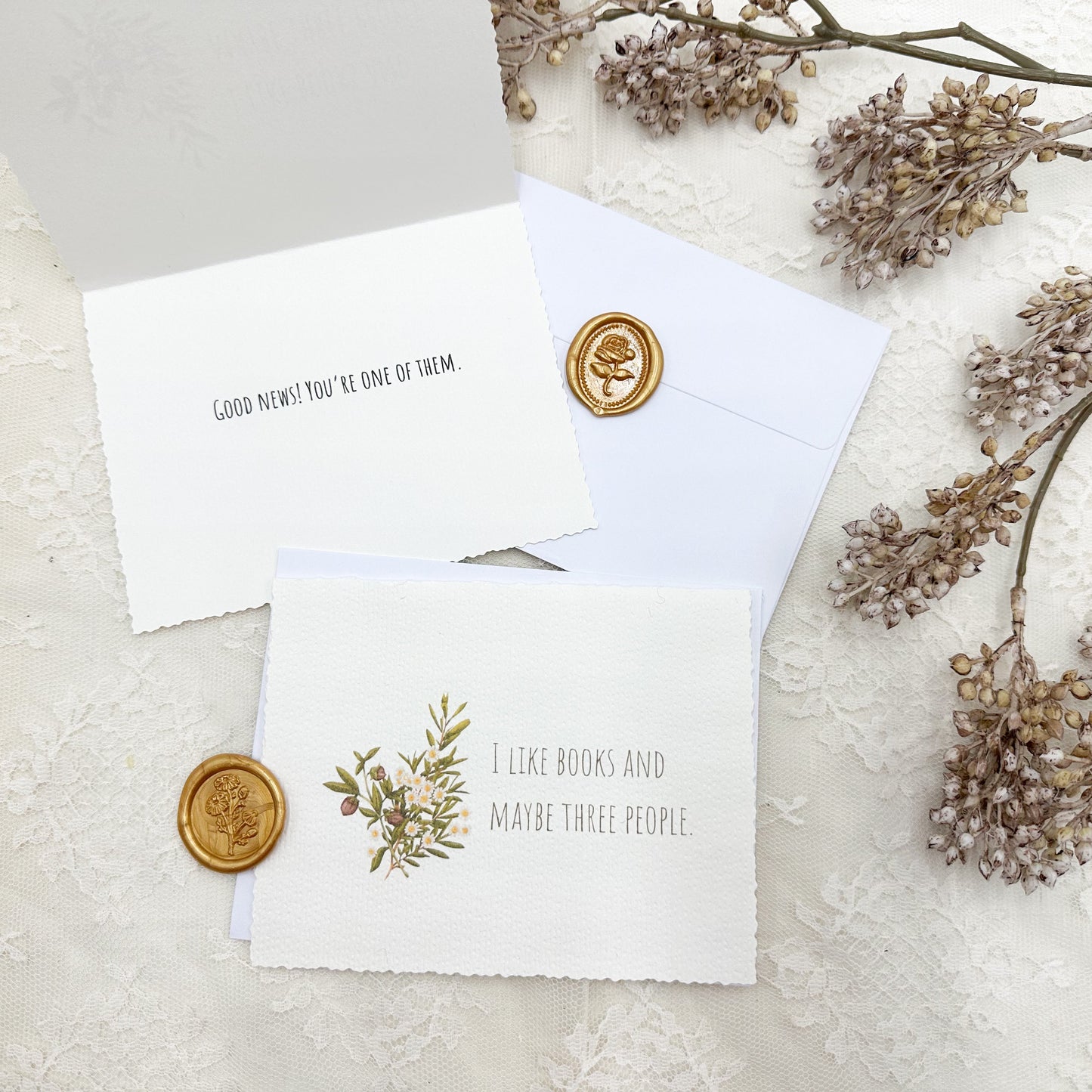 Book Lover Greeting Card