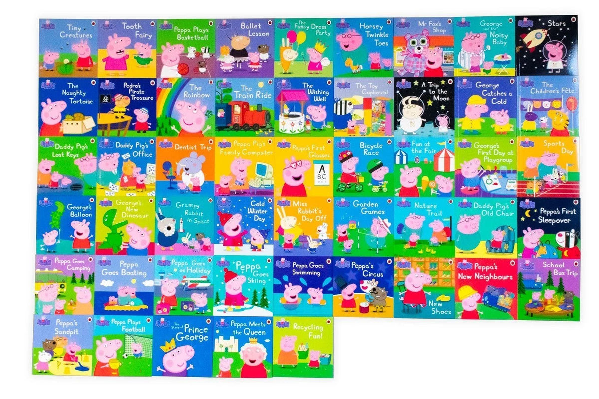 The Ultimate Peppa Pig Collection – 50 Book Set: Fun & Educational Picture Books - Peppa Pig - Box Set - Paperback