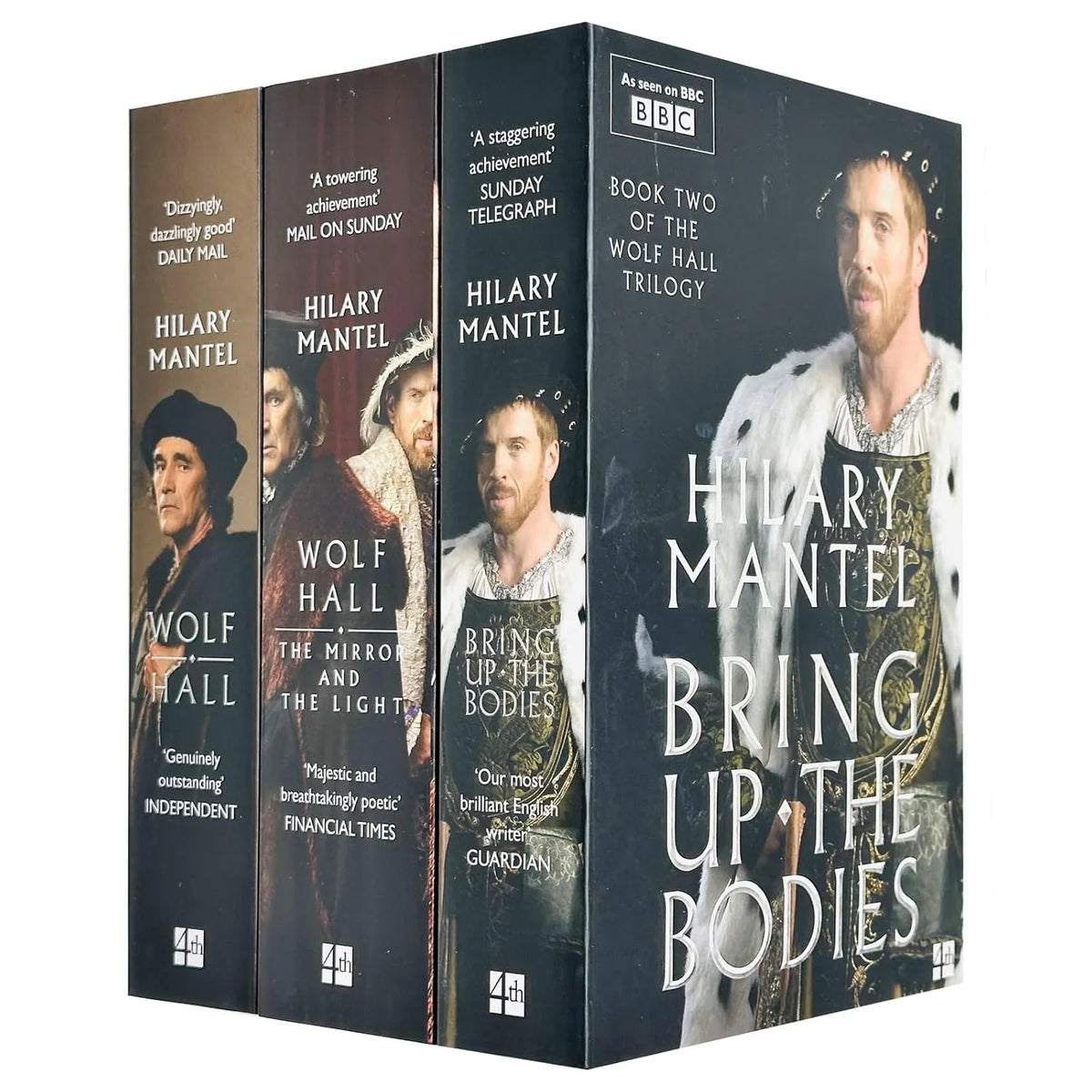 Wolf Hall Trilogy – Complete 3 Book Collection: Wolf Hall, Bring Up the Bodies & The Mirror & the Light - By Hilary Mantel - Paperback
