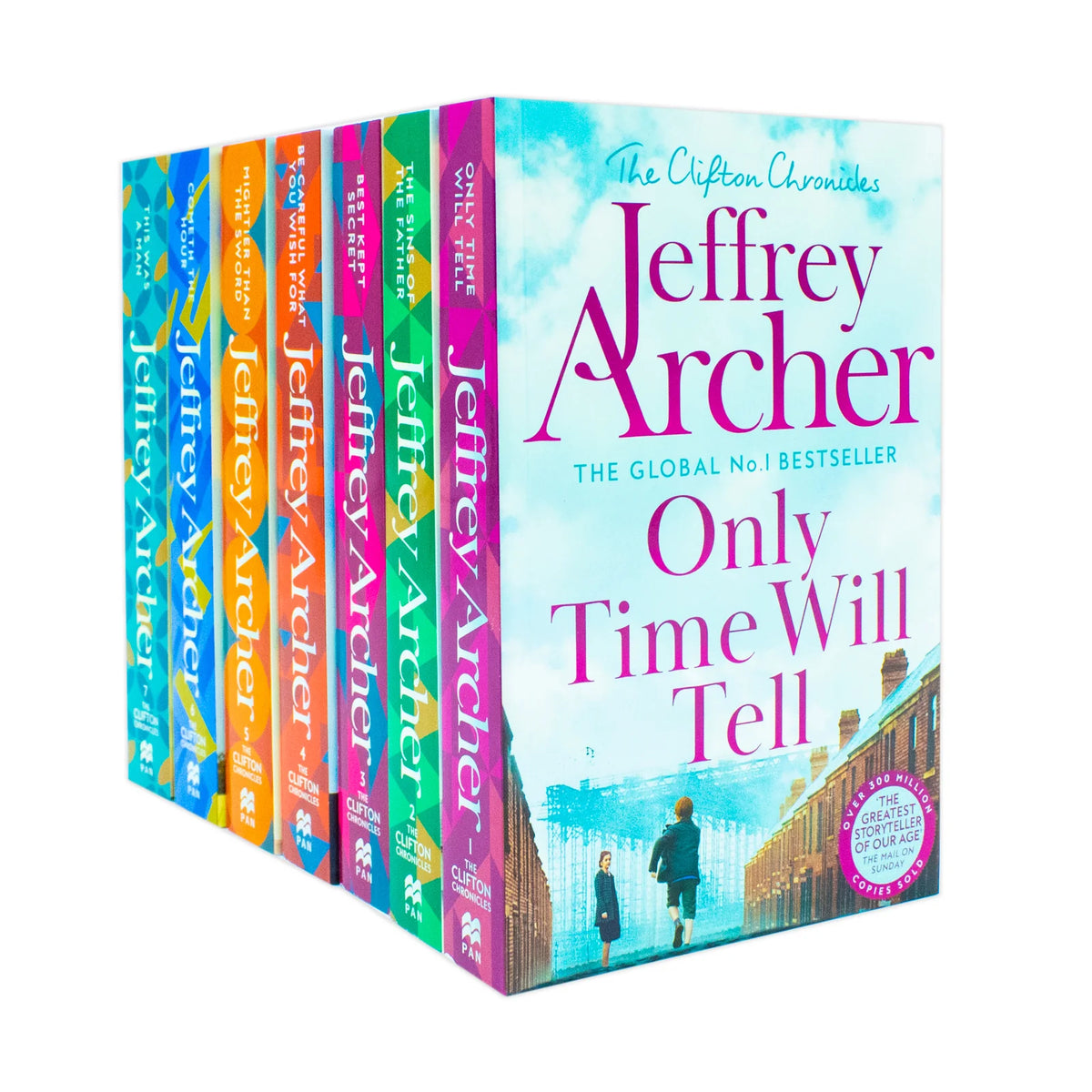 Clifton Chronicles – Complete 7 Book Collection: Only Time Will Tell, The Sins of the Father, Best Kept Secret & More - By Jeffrey Archer - Paperback