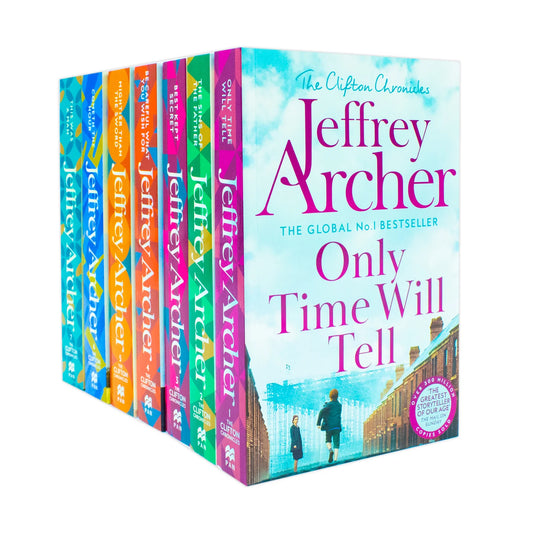 Clifton Chronicles – Complete 7 Book Collection: Only Time Will Tell, The Sins of the Father, Best Kept Secret & More - By Jeffrey Archer - Paperback