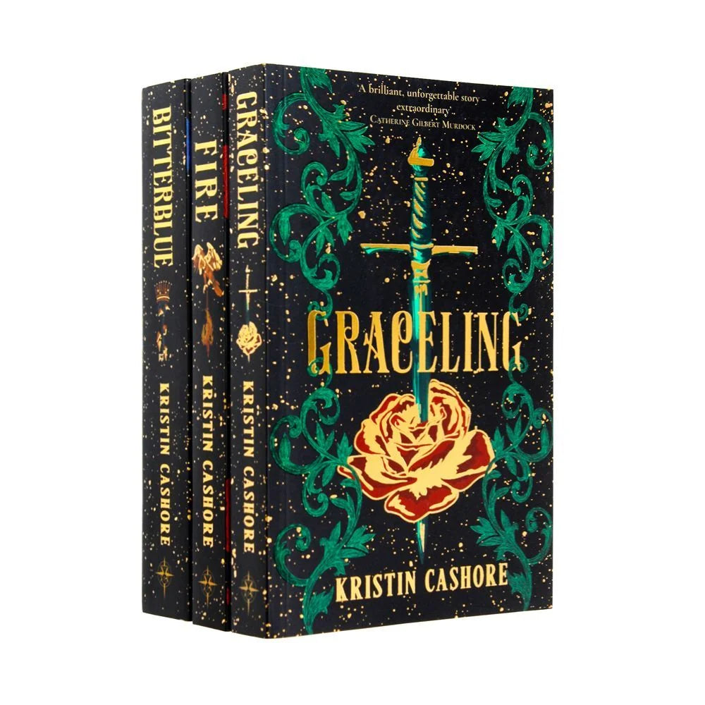 Graceling Realm Series – Complete 3 Book Collection: Graceling, Fire & Bitterblue - By Kristin Cashore - Paperback