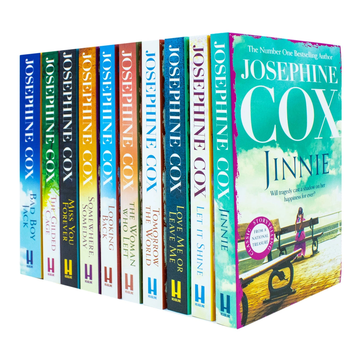Josephine Cox Collection – 10 Book Set: Jinnie, Let It Shine, Love Me or Leave Me & More - By Josephine Cox - Paperback