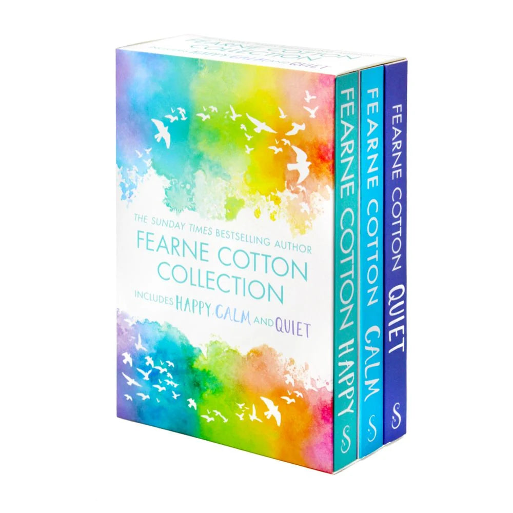 Fearne Cotton – 3 Book Collection Box Set: Happy, Calm & Quiet - Wellness, Mindfulness & Positive Living