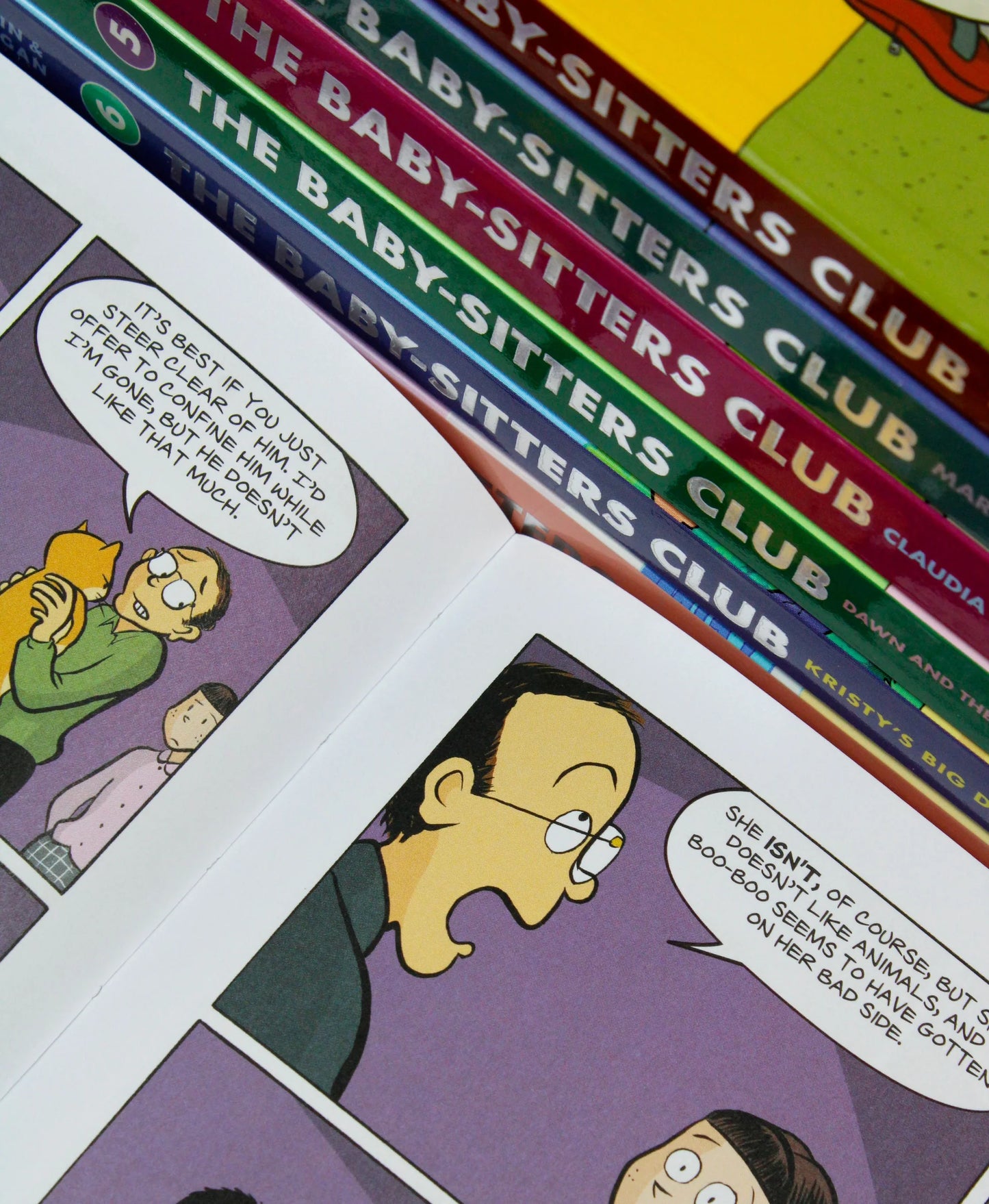 The Baby-Sitters Club Graphix Collection – 7 Book Box Set: Books 1–7 - By Ann M. Martin - Paperback Graphic Novels